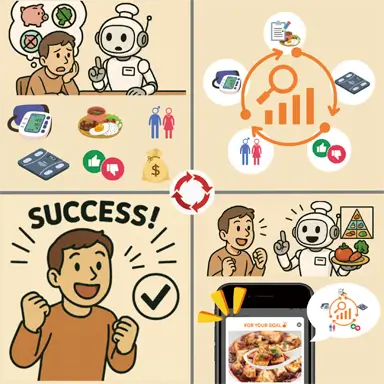 AI食で、なりたい自分に会いに行こう。