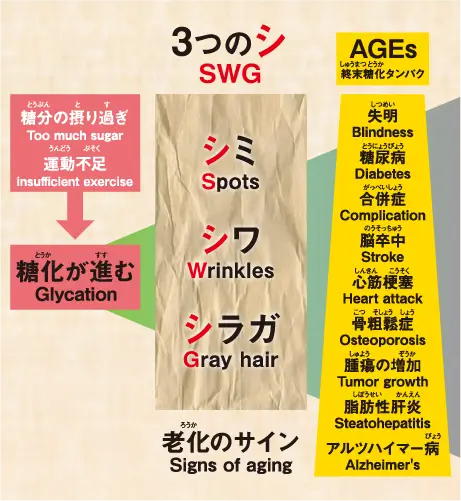 正しく恐れる「老化のサイン」！