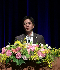 吉村大阪市長から大阪イノベーションハブの役割や意義について紹介されました